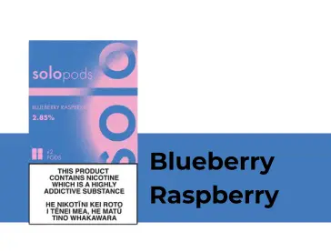 Hot Sale Flavour Blueberry Raspberry SOLO Pod