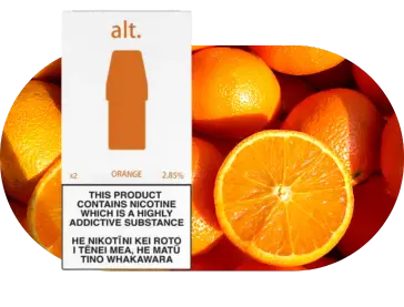 Hot Sale Flavour Alt. Pod Vape Orange