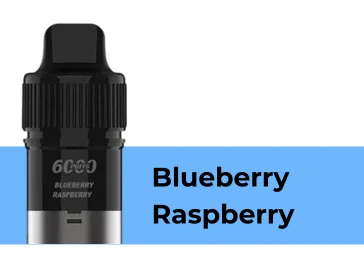 IGET Bar Plus Pod 6000 Puffs Blueberry Raspberry