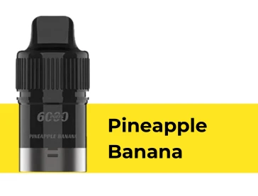 IGET Bar Plus Pod 6000 Puffs Pineapple Banana