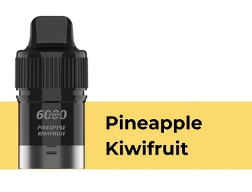 IGET Bar Plus Pod 6000 Puffs Pineapple Kiwifruit