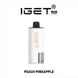 IGET Edge Kit Peach Pineapple 10000 Puffs 16+ Flavours