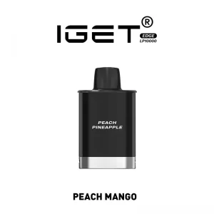 IGET Edge Pod Peach Mango 16+ Flavours 18 Ml
