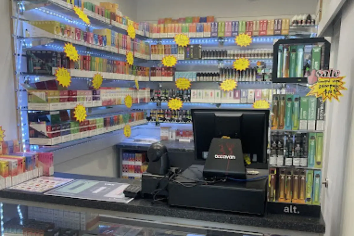 Kesgrove Vape Shop Product Display And Checkout Counter Three