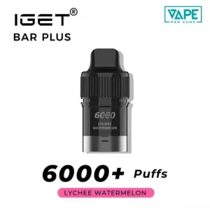 IGET Bar Plus Pod 2.0 6000 Puffs - Lychee Watermelon