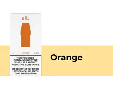 Orange Alt. Pod Vape