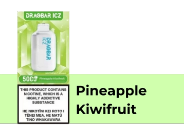 Pineapple Kiwifruit DRAGBAR ICZ 5000 Puffs Hot Sale