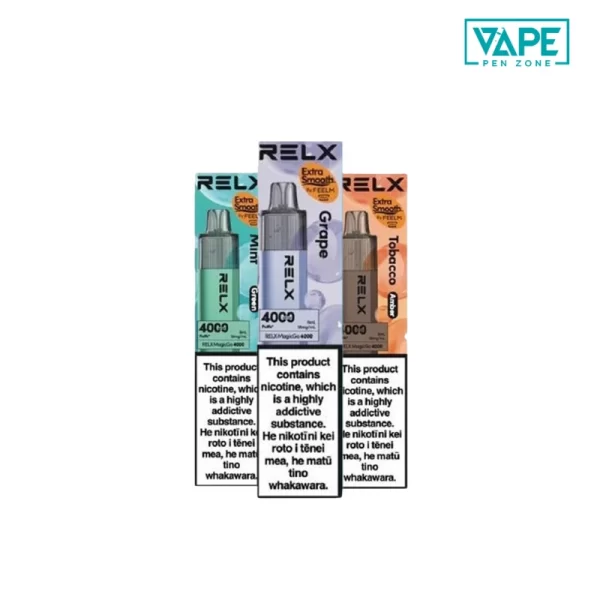 RELX Magicgo 4000 Puffs Bundle 3PCS