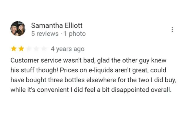Shosha New Brighton Customer Review Of Samantha Elliott
