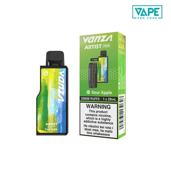 Sour Apple Vanza Artist 20K Pod