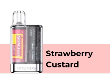 Strawberry Custard Upends Mini 800 Puffs Hot Sale