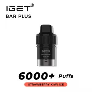 Strawberry Kiwi Ice IGET Bar Plus Pod (Nicotine Free)