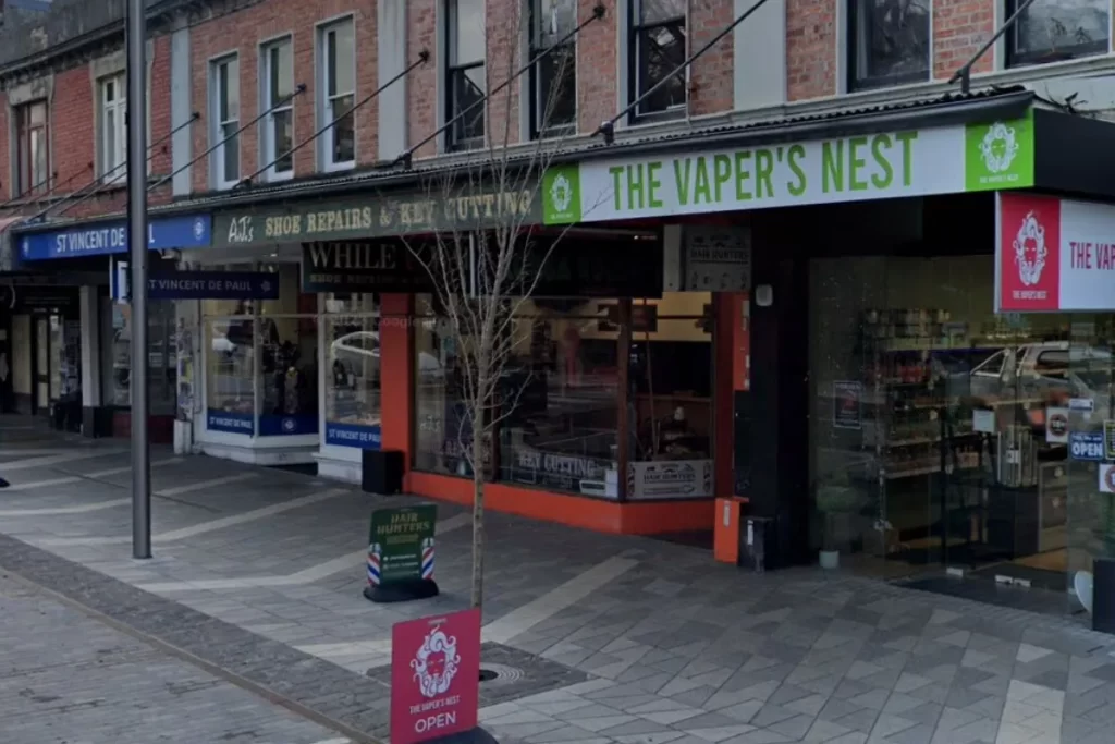 The Vaper's Nest North Dunedin Outside 2