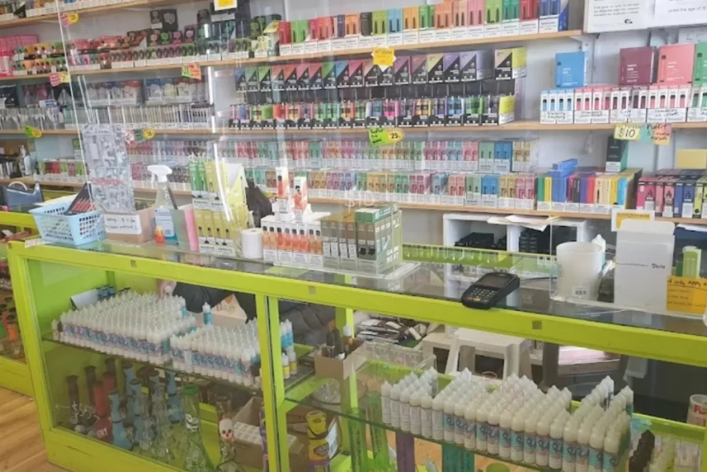 The Vaper's Nest South Dunedin Inside 