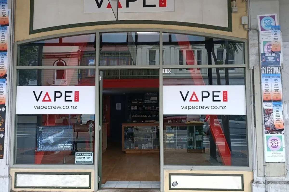 Vape Crew - Wellington Vape Shop Display