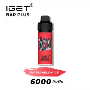 Watermelon Ice IGET Bar Plus (Nicotine Free)
