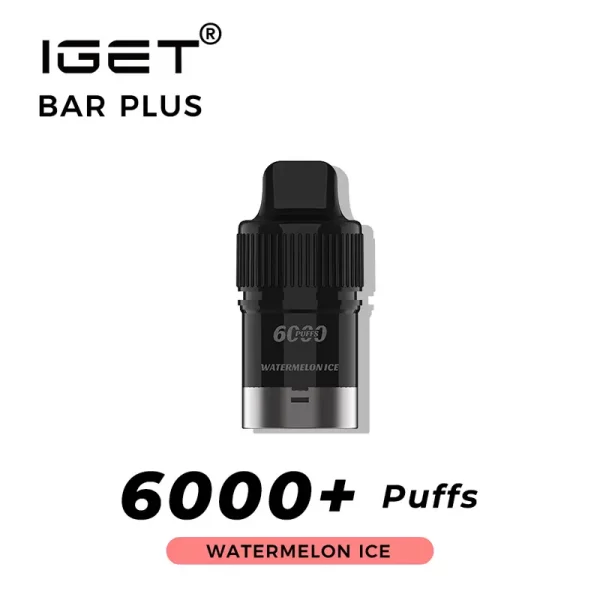 Watermelon Ice IGET Bar Plus Pod (Nicotine Free)