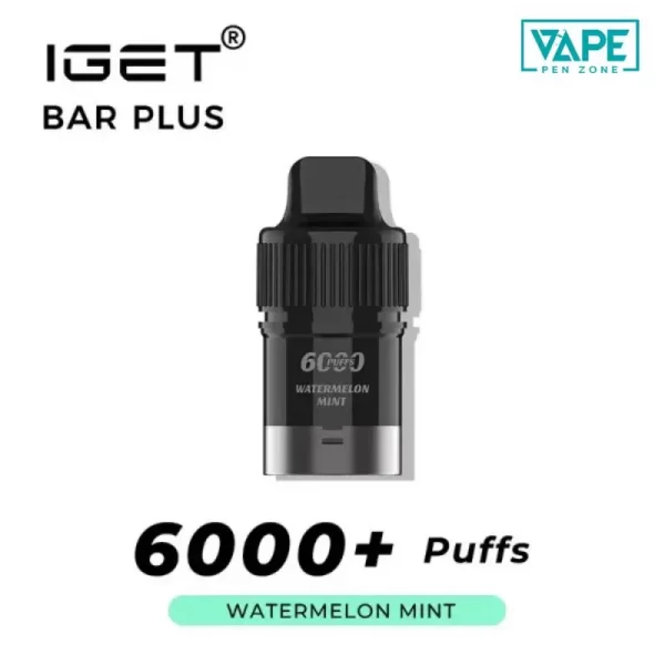 IGET Bar Plus Pod 2.0 6000 Puffs - Watermelon Mint